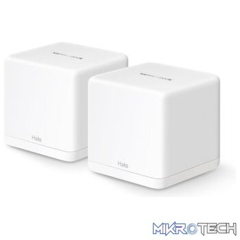 Mercusys Halo H60X AX1500 Whole Home Mesh WiFi 6 System (2 Pack)
