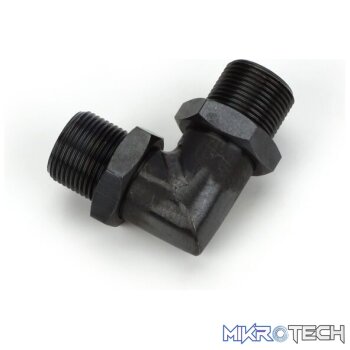 Muffler Right Angle Manifold M15 220a