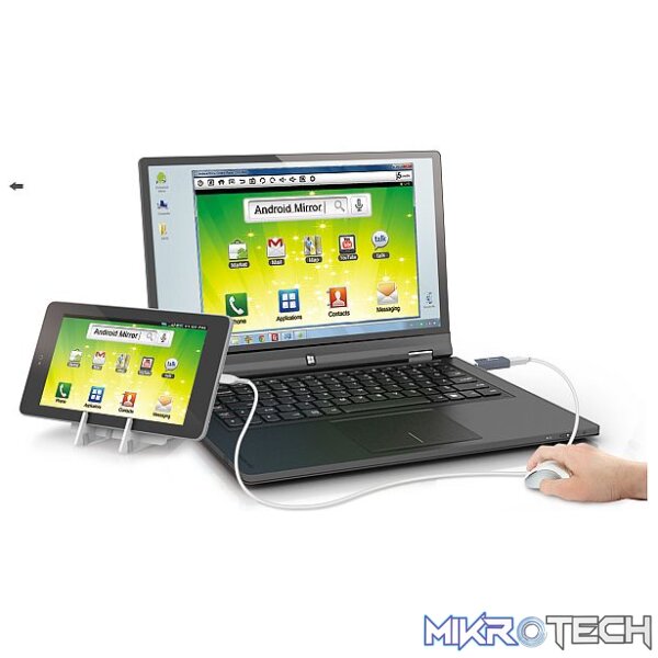 j5create JUC610 USB2.0 to type-A female converter - android mirror switch with display on PC - Image 2
