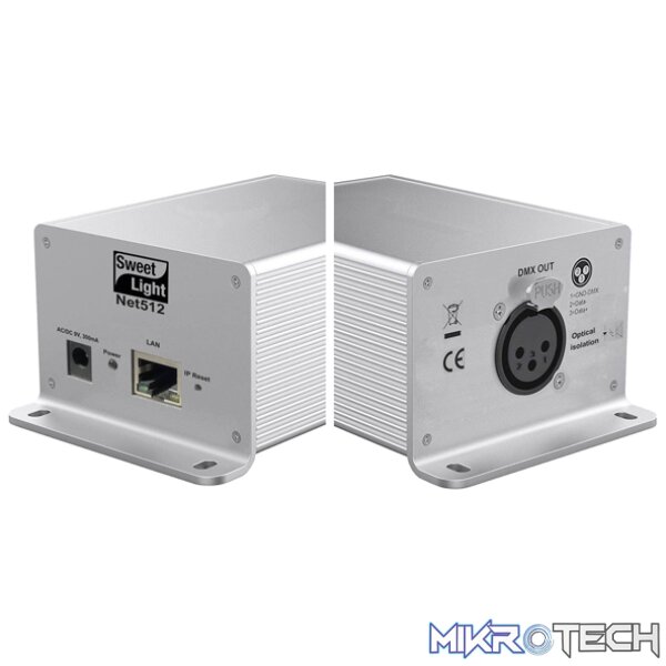 NET512 Sweetlight - Net512 Ethernet To Dmx Interface 512 Channel - Image 1