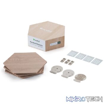 Nanoleaf Elements | Hexagons | 3 Pack | Birchwood | Global | Panels Only