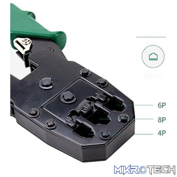 NetiX 3 In 1 Heavy Duty Modular Multi Function Crimping Tool - Image 6