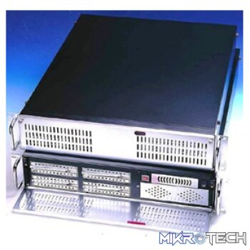 Netix IPC 2U 19 Inch Rack Mount Long Server Chassis Black No Power Supply Included