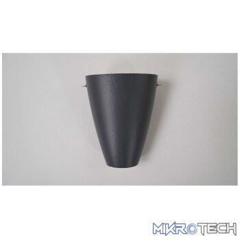 Nose Cone: F-16 Falcon-Gray 80mm EDF