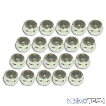 Nylon Lock Nut (N3x5.5L)x20pcs