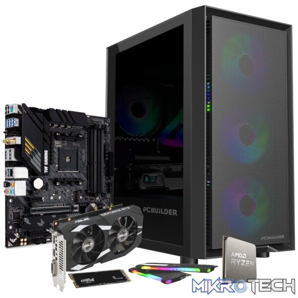 PCBuilder Ryzen 5 5600X SENTINEL Windows 11 Gaming PC - Image 19