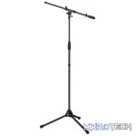 Roxtone - Microphone Stand With Boom Black