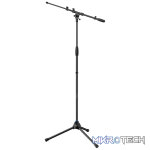Roxtone - Microphone Stand With Telescopic Boom Black