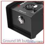 Roxtone - Cat Snake Splitter Box, 4 Channel Xlr Female To Ethercon Network Cable - Image 3