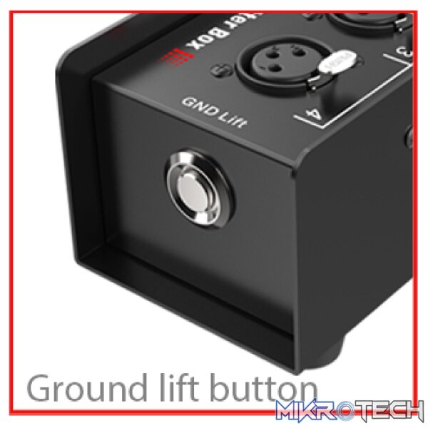 Roxtone - Cat Snake Splitter Box, 4 Channel Xlr Female To Ethercon Network Cable - Image 3