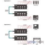 Roxtone - Cat Snake Splitter Box, 4 Channel Xlr Female To Ethercon Network Cable - Image 4