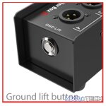 Roxtone - Cat Snake Splitter Box, 4 Channel Xlr Male To Ethercon Network Cable - Image 3