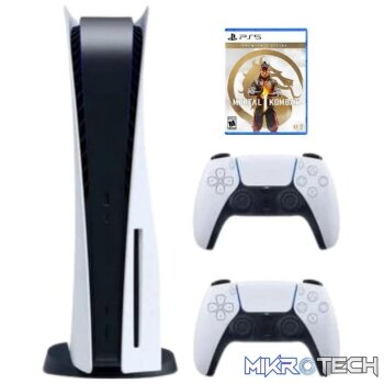 PlayStation 5 PS5® Console with Mortal Kombat + 2 Controller Bundle