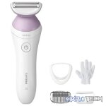 Philips Cordless Lady Wet & Dry Shaver 6000 Pink Includes Trimming comb