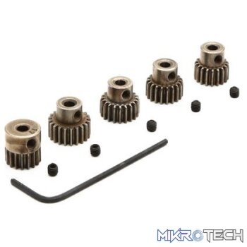 Pinion Gear Set: 17T. 18T 19T 20T 21T