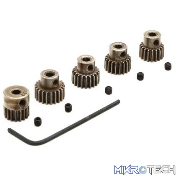 Pinion Gear Set: 17T. 18T 19T 20T 21T Pinion Gear Set: 17T. 18T 19T 20T 21T