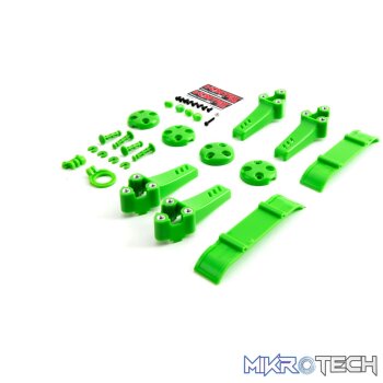 Plastic Kit Green: Vortex Pro