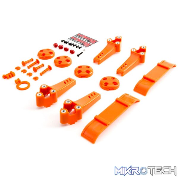 * Plastic Kit Orange: Vortex Pro * Plastic Kit Orange: Vortex Pro