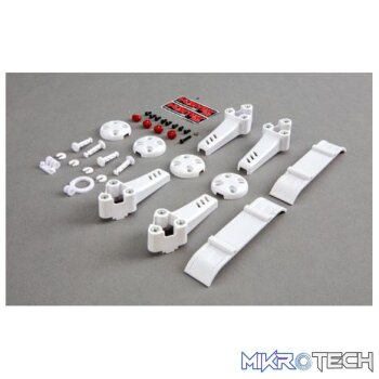 Plastic Kit White: Vortex Pro