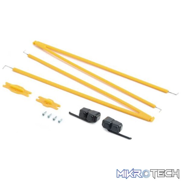 Plastic Parts Set w/ screws: UMX J-3 BL Plastic Parts Set w/ screws: UMX J-3 BL