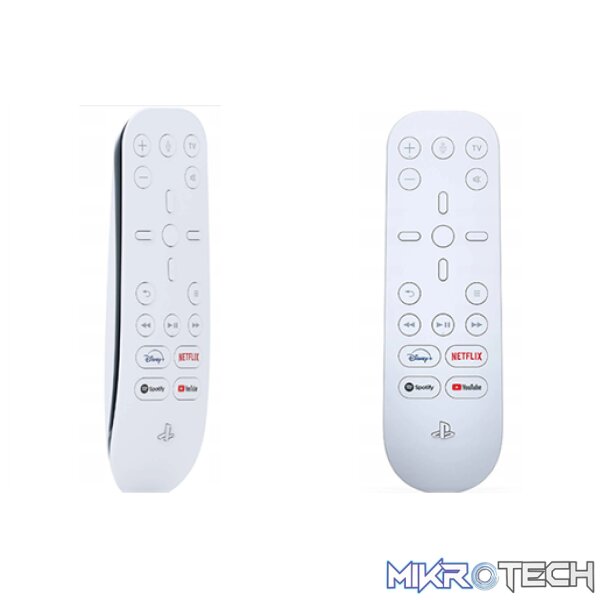 PlayStation 5 - PS5 Media Remote - Glacier White - Image 2