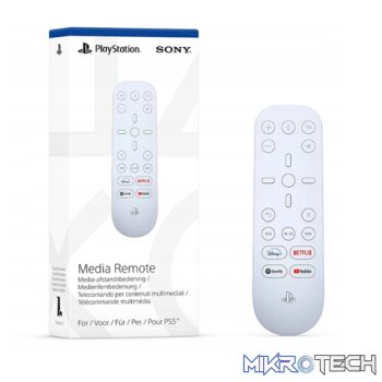 PlayStation 5 - PS5 Media Remote - Glacier White