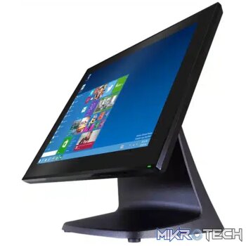 Poslab 15'' PCAP Touch Panel; Intel Celeron J6412; 4GB DDR4L RAM/ 4GB DDR4L RAM/ 128GB SSD; 24V/ 60W slimmer; stylish