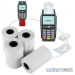 Postron Thermal 57mm X 40mm Credit Card Paper Rolls - Image 2