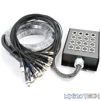 Power Dynamics Connex - Cx162 Professional 12:4 Xlr Stage Snake 15M