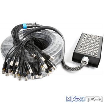 Power Dynamics Connex - Cx166 Professional 24:4 Xlr Stage Snake 30M