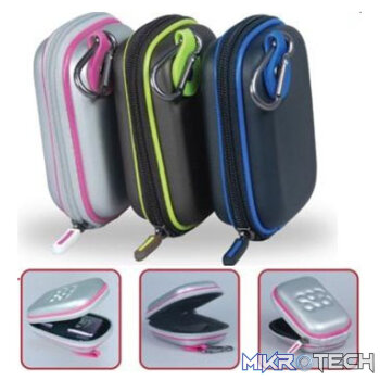 Promate Terara Compact Shell Camera Case with Memory Foam Pad Protector