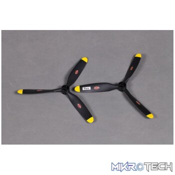 Propeller: 9×6.5 3 Bld B-25 2pk