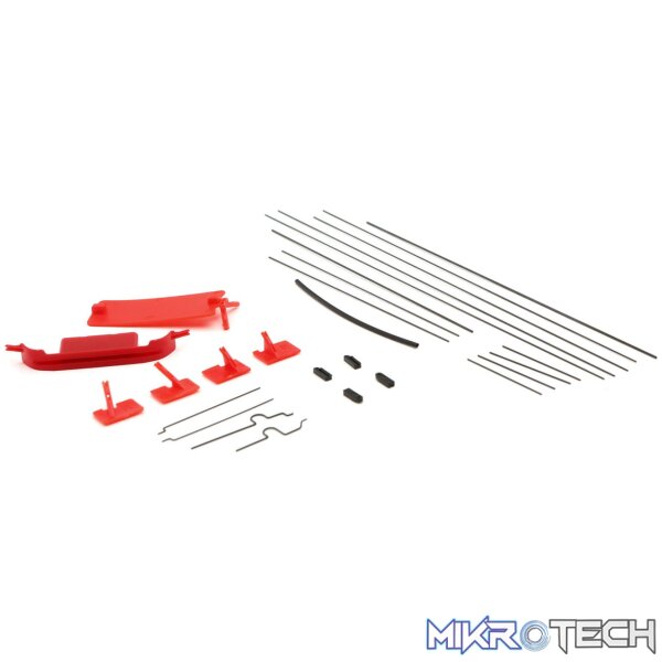 Pushrod/Wing Brace Set: UMX Pitts S-1S Pushrod/Wing Brace Set: UMX Pitts S-1S