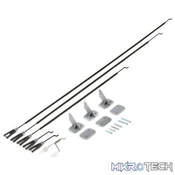 * Pushrods & Cotrol Horn Set: P-51D