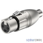 Roxtone - Adap Xlr Socket - Rca Socket