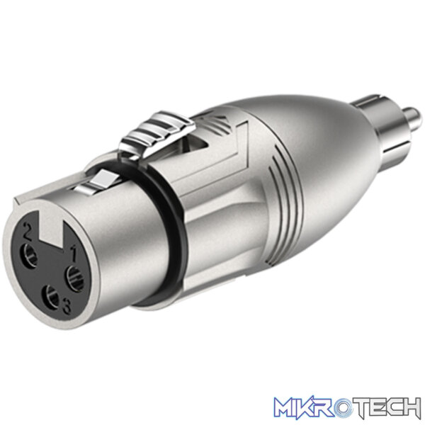 RA2XFPM_1 Roxtone - Adap Rca Plug - Xlr Socket - Image 1