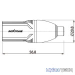 Roxtone - Adap Xlr Plug - Rca Socket - Image 3