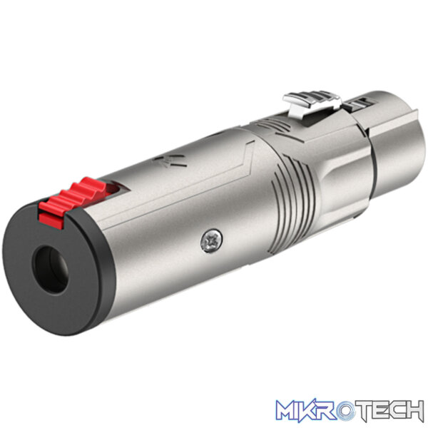 RA3XFJF_1 Roxtone - Adap Xlr Socket-6.3 Stereo Socket With Lock - Image 1