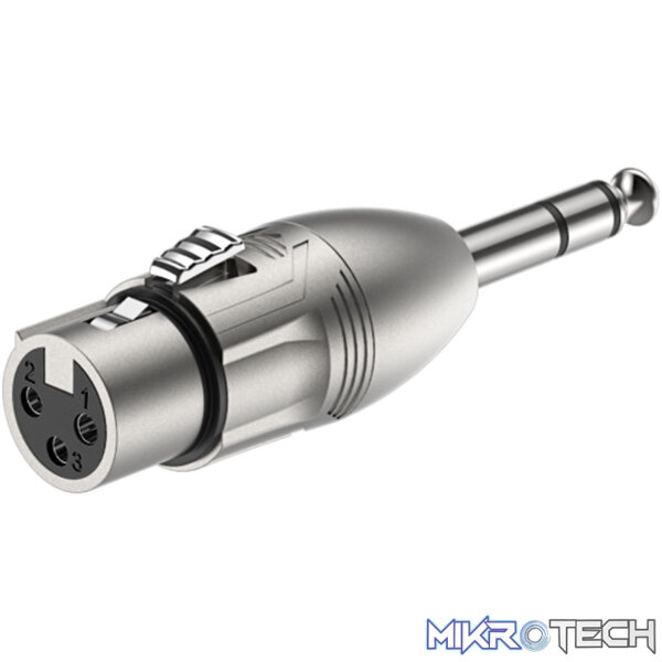 RA3XFJM_1 Roxtone - Adap 6.3 St Plug - Xlr Socket - Image 1