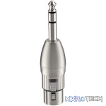Roxtone - Adap 6.3 St Plug - Xlr Socket - Image 2