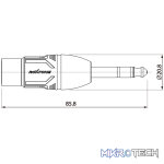 Roxtone - Adap 6.3 St Plug - Xlr Socket - Image 3