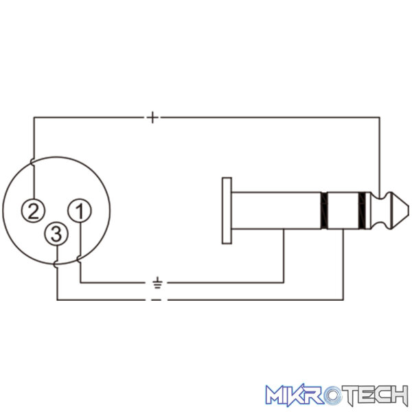 Roxtone - Adap 6.3 St Plug - Xlr Socket - Image 4