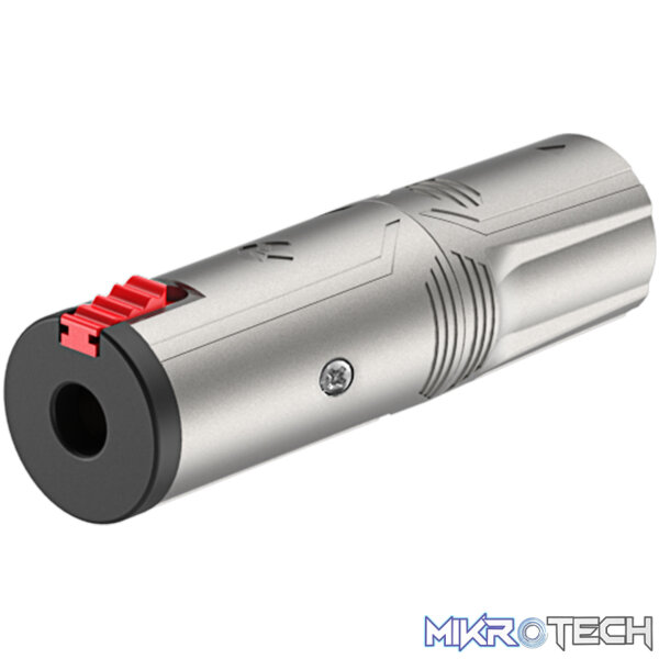 RA3XMJF_1 Roxtone - Leader Series Adap Xlr Plug- 6.3 St Socket With Lock - Image 1
