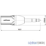 Roxtone - Adap Xlr Plug- 6.3 St Plug - Image 4