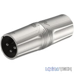 Roxtone - Adap Xlr Plug- Xlr Plug