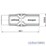 Roxtone - Leader Series Adap 3P Xlr Plug - 5P Xlr Socket - Image 3