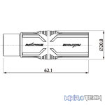 Roxtone - Leader Series Adap 5P Xlr Plug - 3P Xlr Socket - Image 3