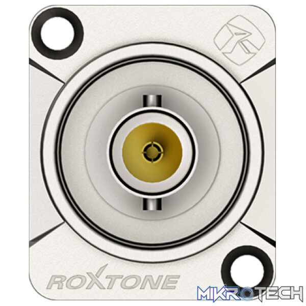 Roxtone - Bnc Female Socket Chassis Mount Nickel Plated Shell - Image 2