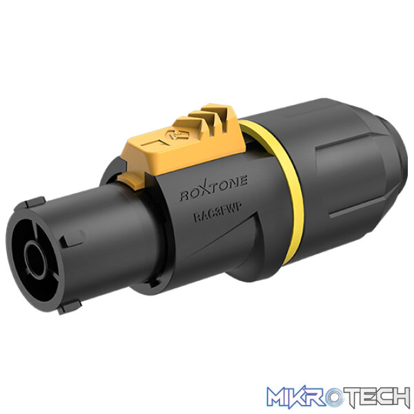 RAC3FWP_1 Roxtone - Powercon Input Inline Socket - Image 1
