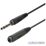 Roxtone - 3M Samurai Series Signal Lead 6.3 M St - 6.3 F St Socket